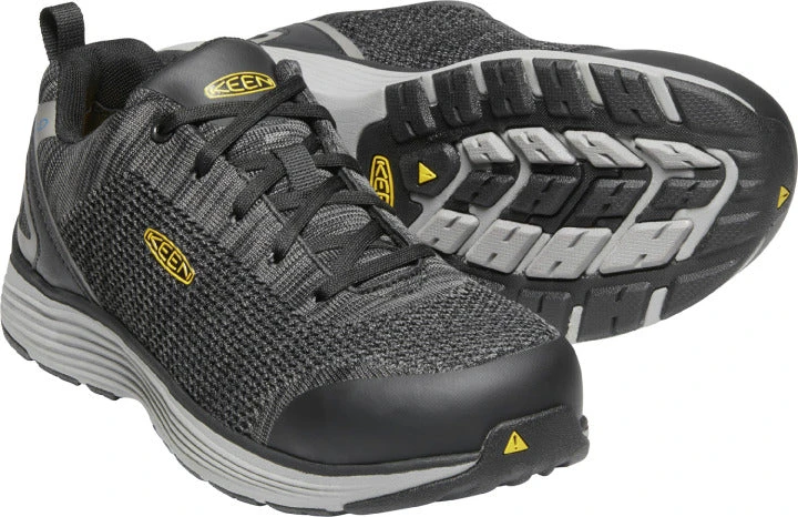 'Keen Utility' Men's Sparta ESD Aluminum Toe - Black / Grey Flannel - Image 5