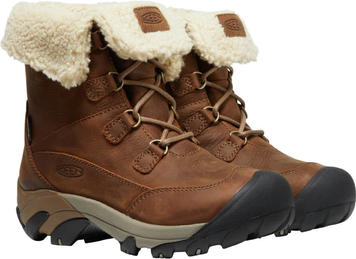 'Keen Outdoor' Women's Betty 200GR WP Short Boot - Brown / Shitake - Image 5