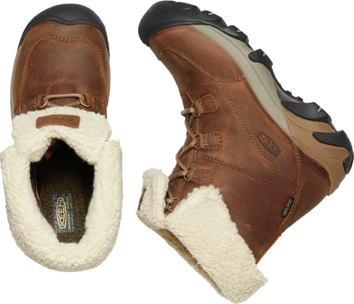 'Keen Outdoor' Women's Betty 200GR WP Short Boot - Brown / Shitake - Image 2