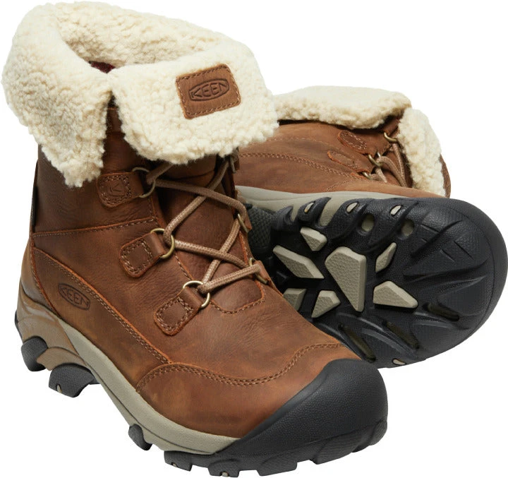 'Keen Outdoor' Women's Betty 200GR WP Short Boot - Brown / Shitake - Image 4