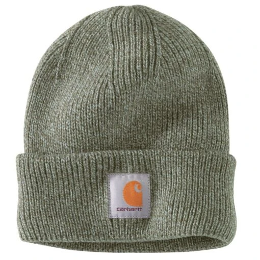 'Carhartt' Rib Knit Beanie - Basil / Jade Marl