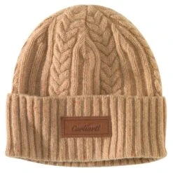 'Carhartt' Women's Rib Knit Fisherman Beanie - Camel