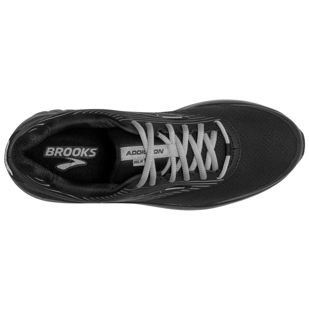 'Brooks' Men's Addiction Walker Suede - Black / Primer / Black - Image 3