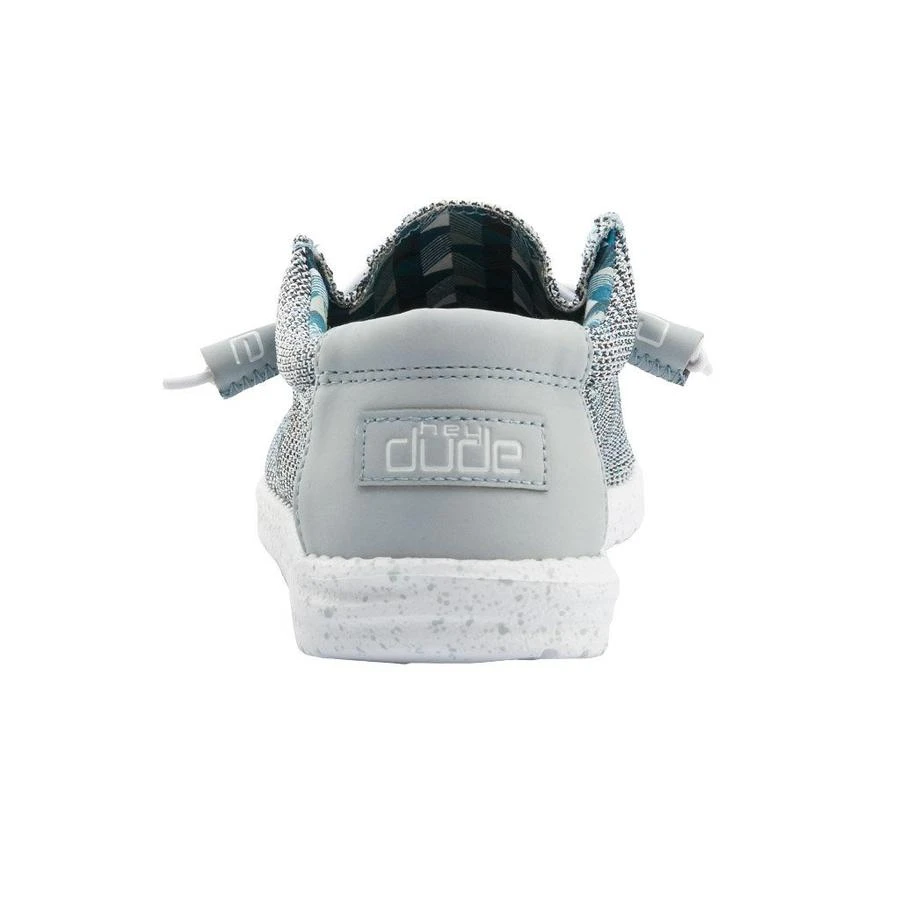 ‘Hey Dude' Men’s Wally Sox Funk - Ice Grey - Image 3