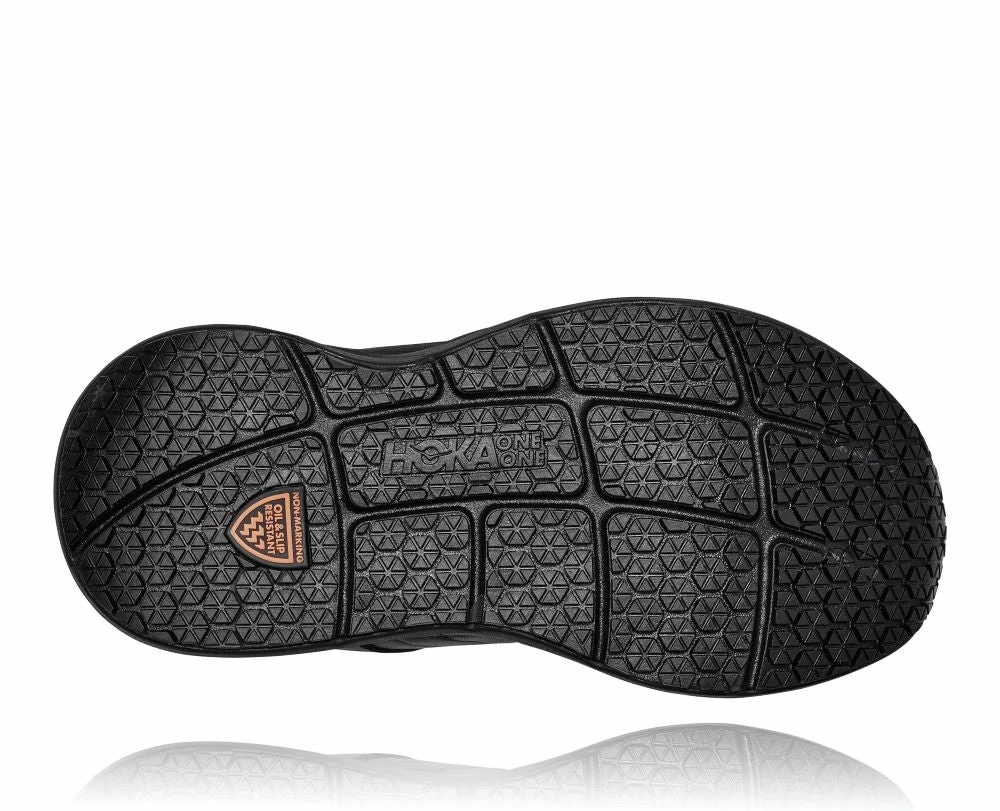 'HOKA' Women's Bondi SR - Black / Black - Image 3