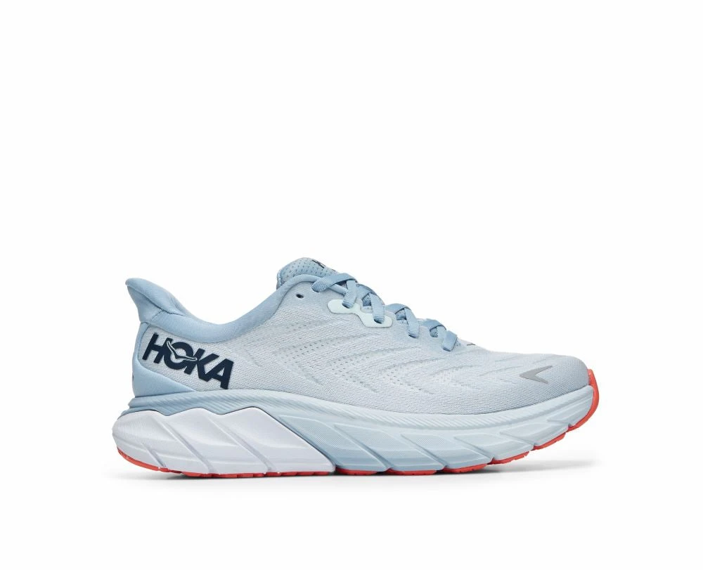 'HOKA' Women's Arahi 6 - Plein Air / Blue Fog - Image 4