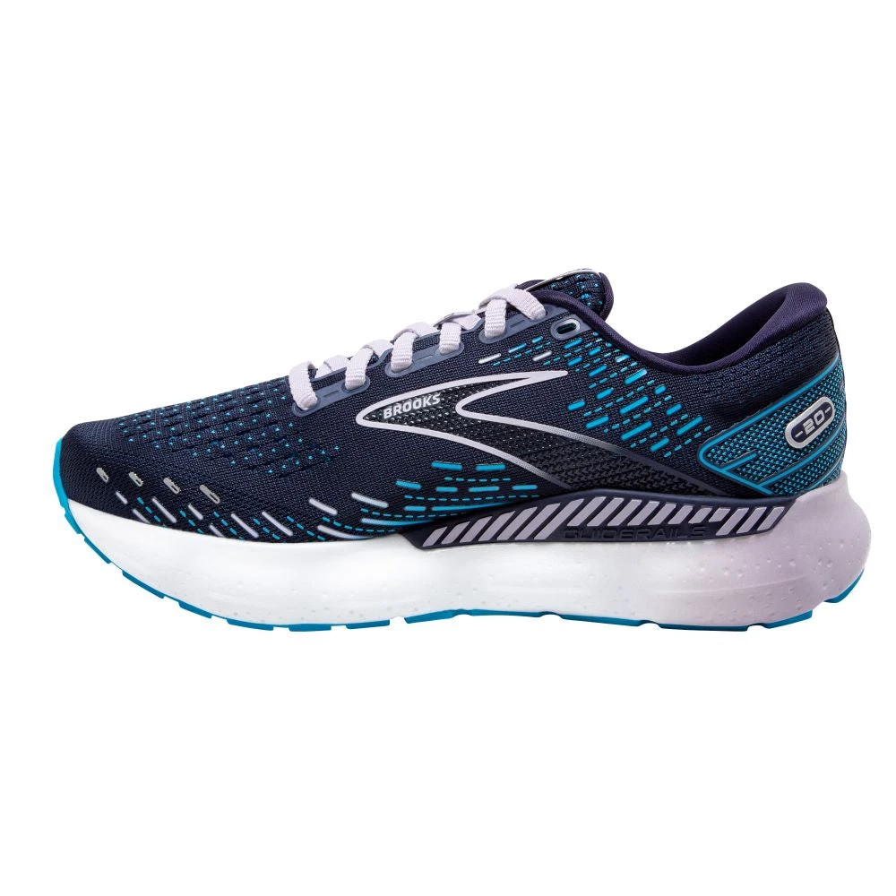 'Brooks' Women's Glycerin GTS 20 - Peacoat / Ocean / Pastel Lilac - Image 6