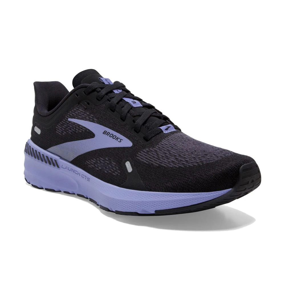 'Brooks' Women's Launch GTS 9 - Black / Ebony / Purple - Image 4