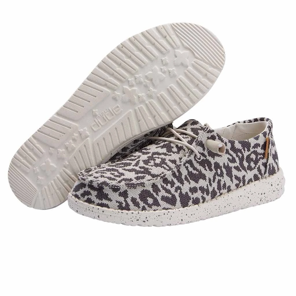 'Hey Dude' Women's Wendy Jungle - Grey Cheetah - Image 3