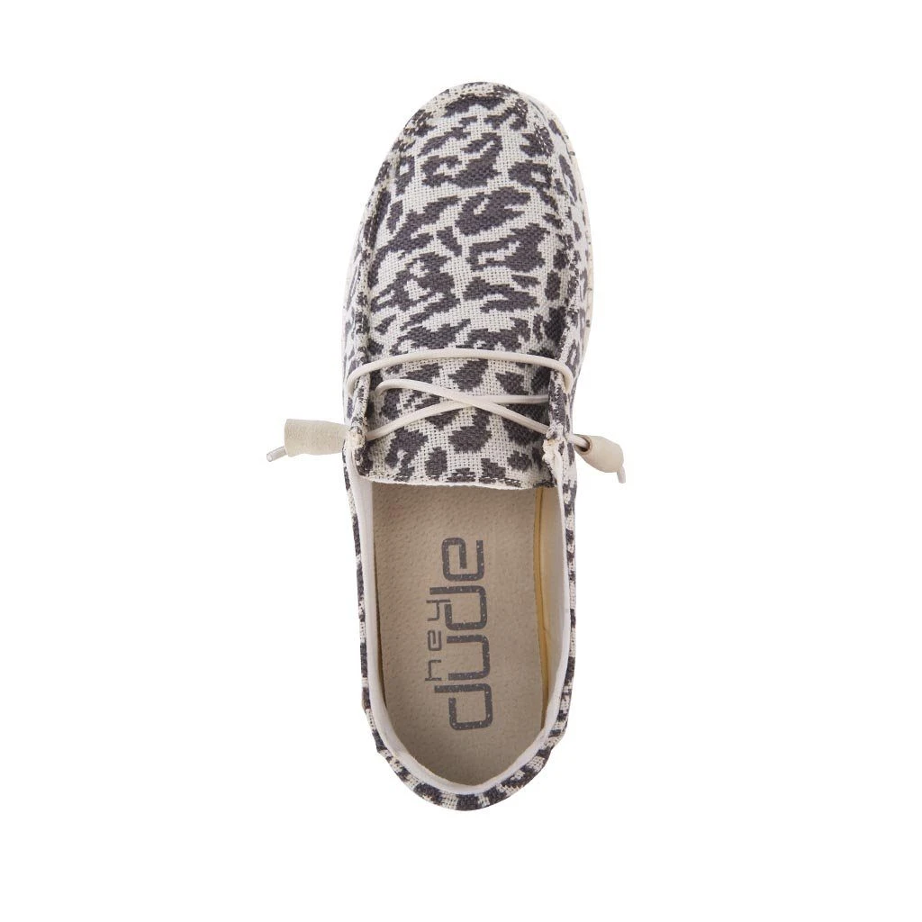 'Hey Dude' Women's Wendy Jungle - Grey Cheetah - Image 2