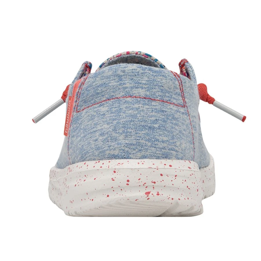 'Hey Dude' Women's Wendy Playa Fiesta - Rojo - Image 5