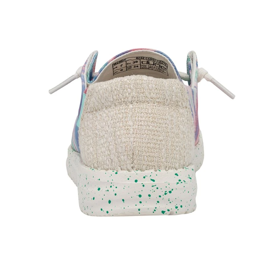 'Hey Dude' Women's Wendy Tie Dye - Rose Candy - Image 3