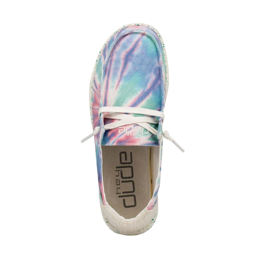 'Hey Dude' Women's Wendy Tie Dye - Rose Candy - Image 4
