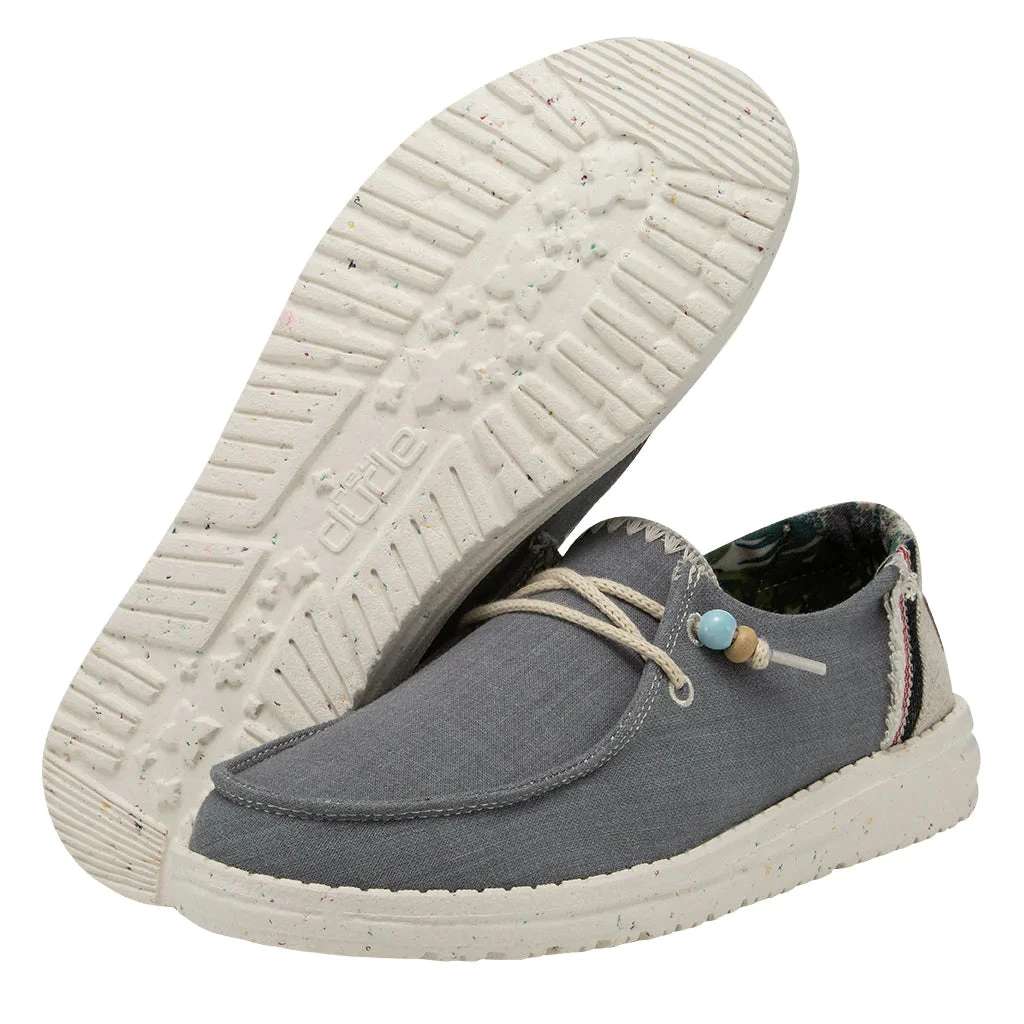 'Hey Dude' Women's Wendy Natural (Fringe) - Indigo - Image 3