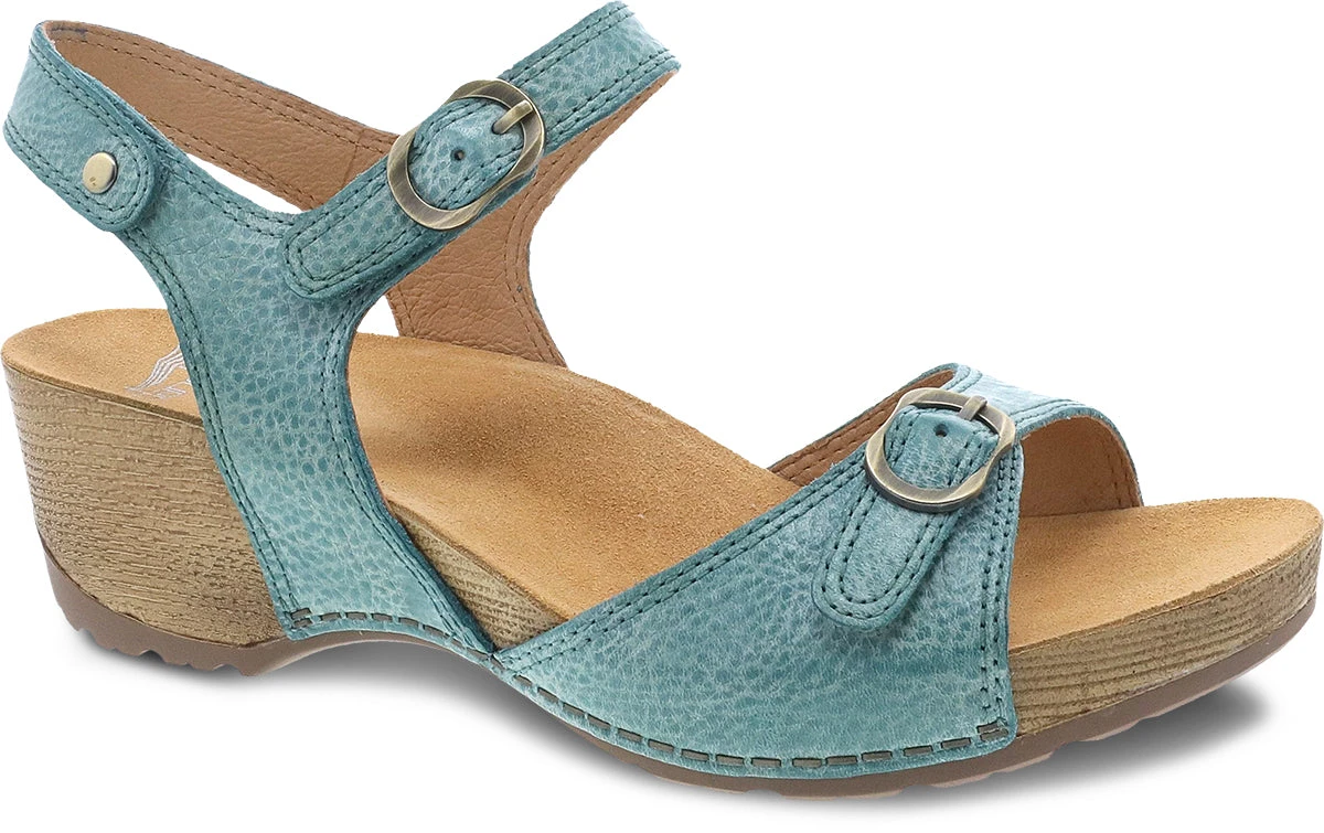 'Dansko' Women's Tricia - Lagoon Milled Burnished - Image 4