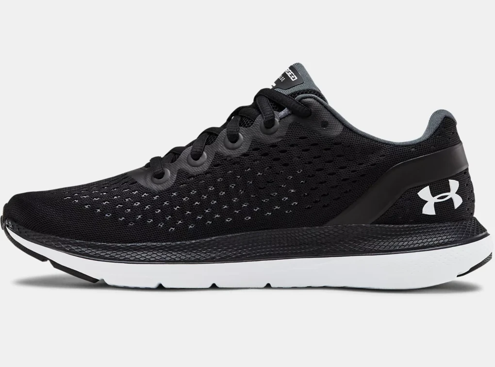 'Under Armour' Women's Charged Impulse - Black / White - Image 2
