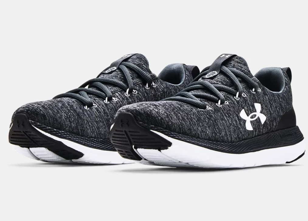 'Under Armour' Women's Charged Impulse - Black / White - Image 3