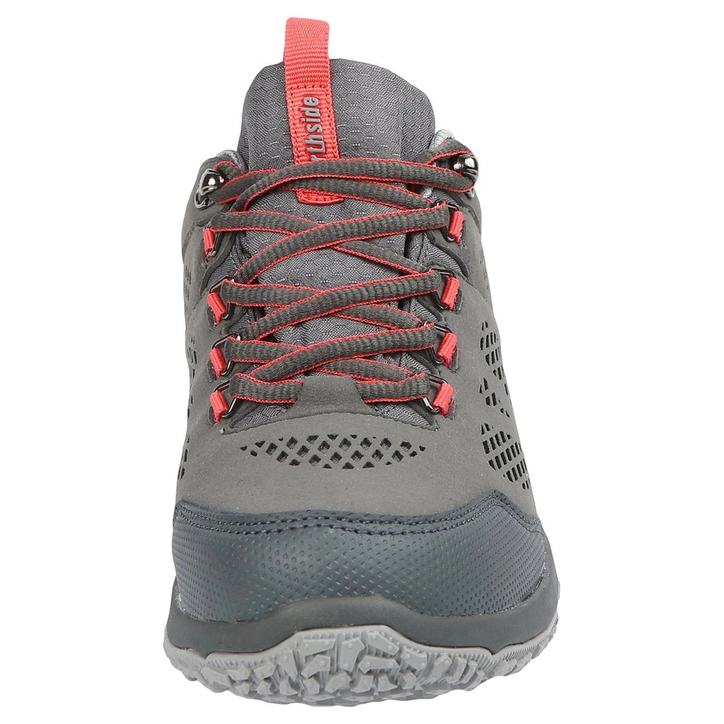 'Northside' Women's Benton WP Hiker - Grey / Coral - Image 4