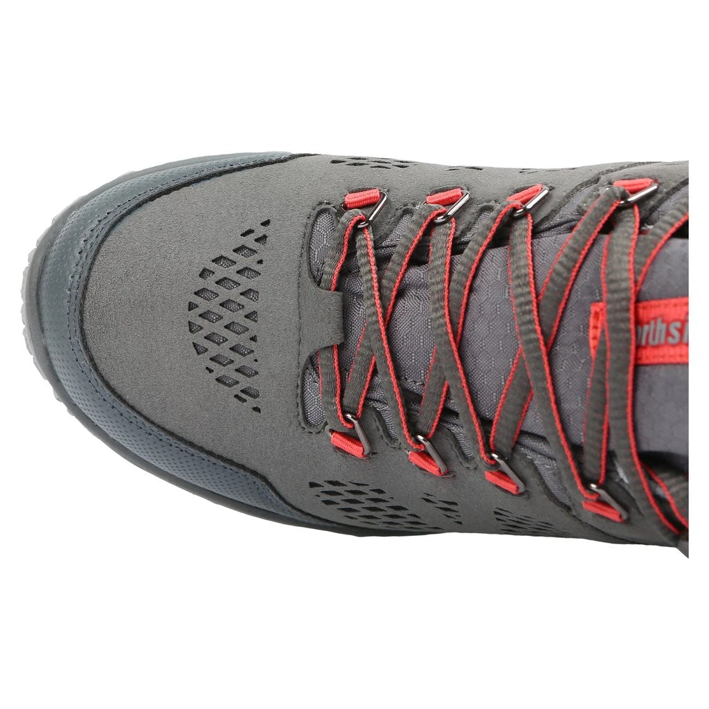 'Northside' Women's Benton WP Hiker - Grey / Coral - Image 2