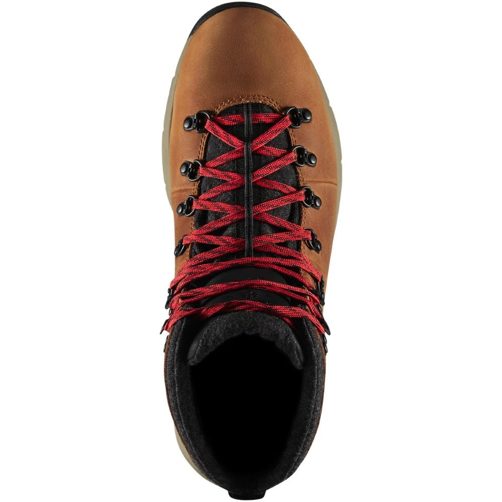 'Danner' Women's 4.5" Mountain 600 200GR WP Winter - Brown / Red - Image 2