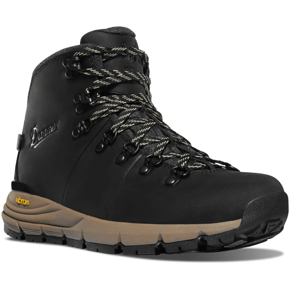 'Danner' Women's 4.5" Mountain 600 200GR WP Winter - Jet Black / Taupe - Image 4