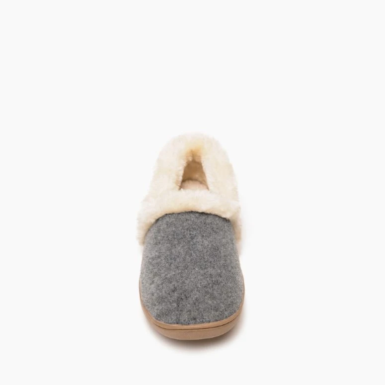 'Minnetonka' Women's Dina Slipper - Grey - Image 2