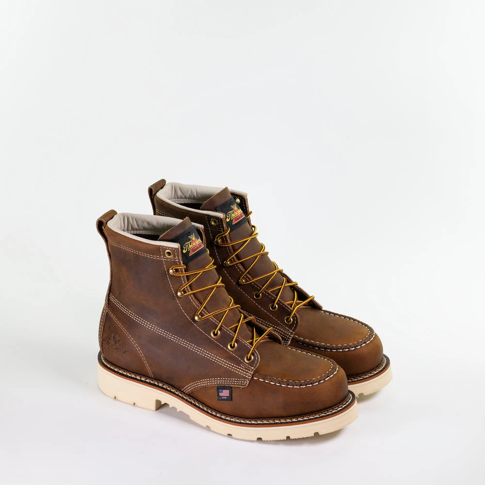 'Thorogood' Men's 6" American Heritage EH Steel Toe - Trail Crazyhorse - Image 6