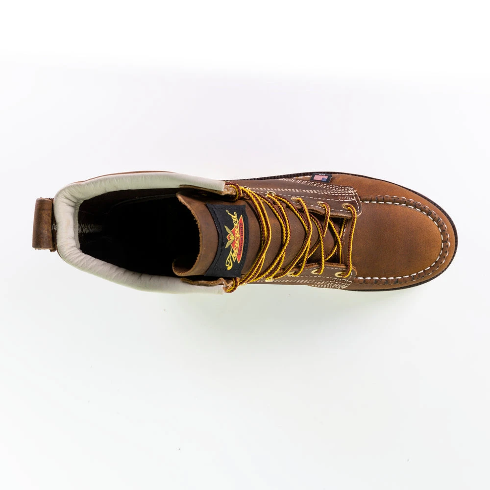 'Thorogood' Men's 6" American Heritage EH Steel Toe - Trail Crazyhorse - Image 4