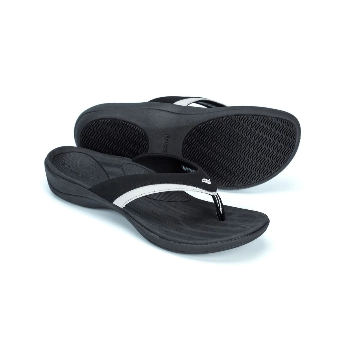 'Powerstep' Women's ArchWearâ„¢ Sandal - Black