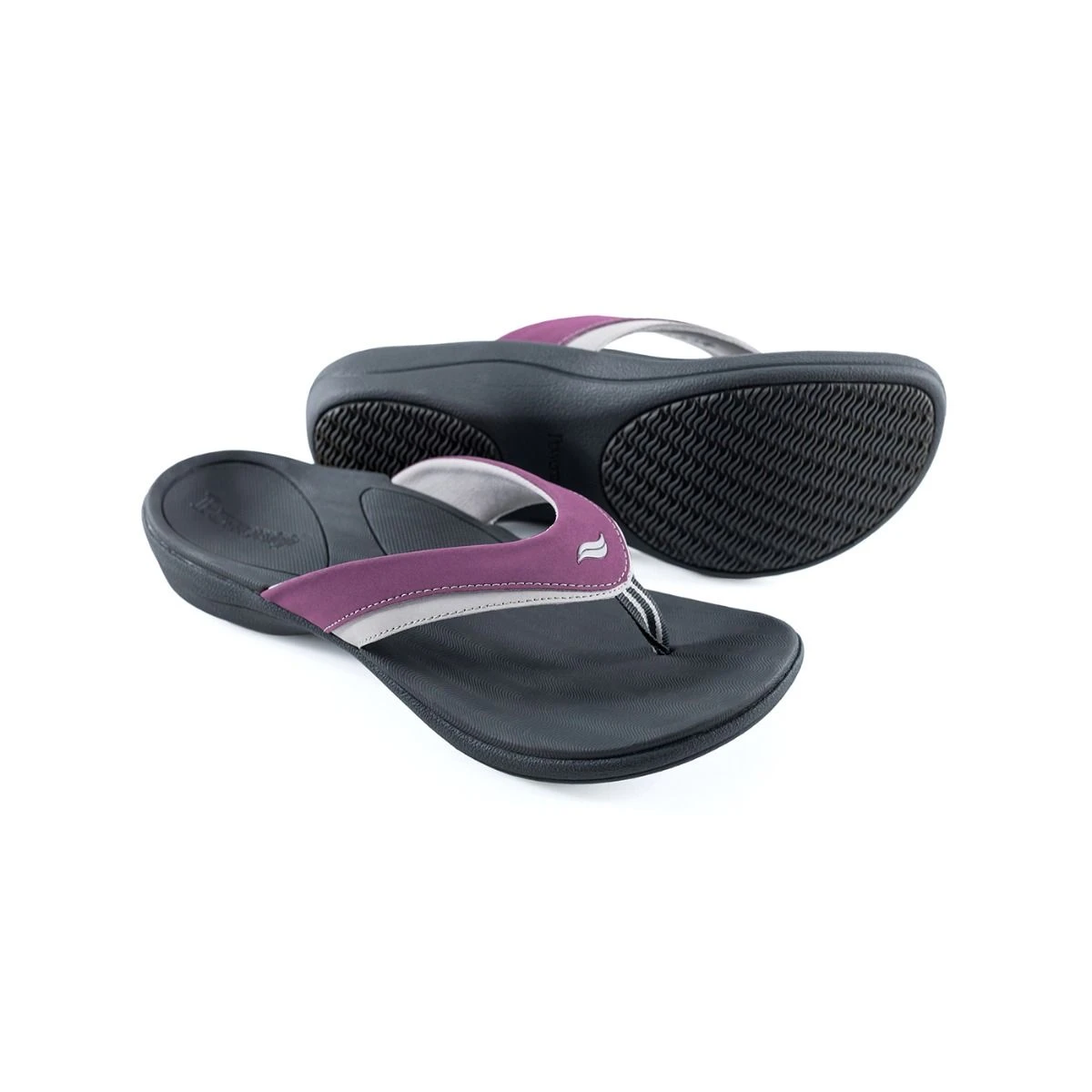 'Powerstep' Women's ArchWearâ„¢ Sandal - Plum