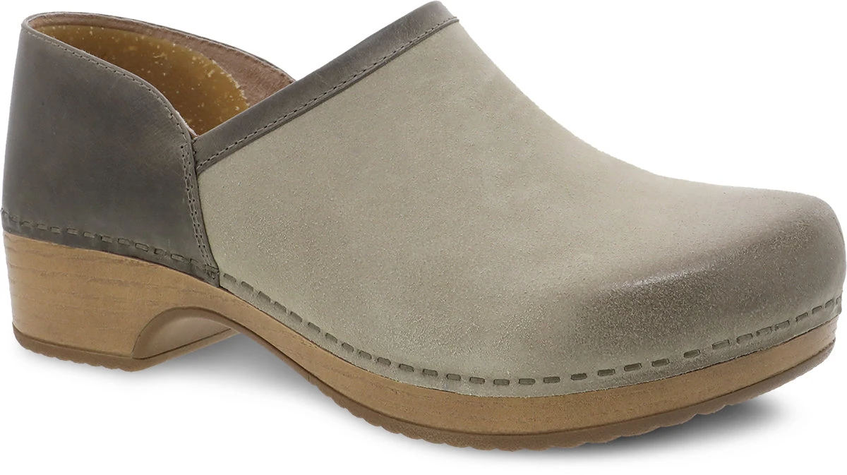 'Dansko' Women's Brenna - Taupe Burnished Suede - Image 4