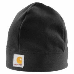 'Carhartt' Fleece Beanie - Black