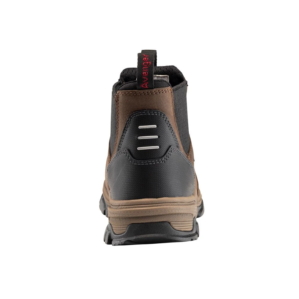 'Avenger' Women's Ripsaw Romeo EH PR WP Alloy Toe - Brown - Image 5