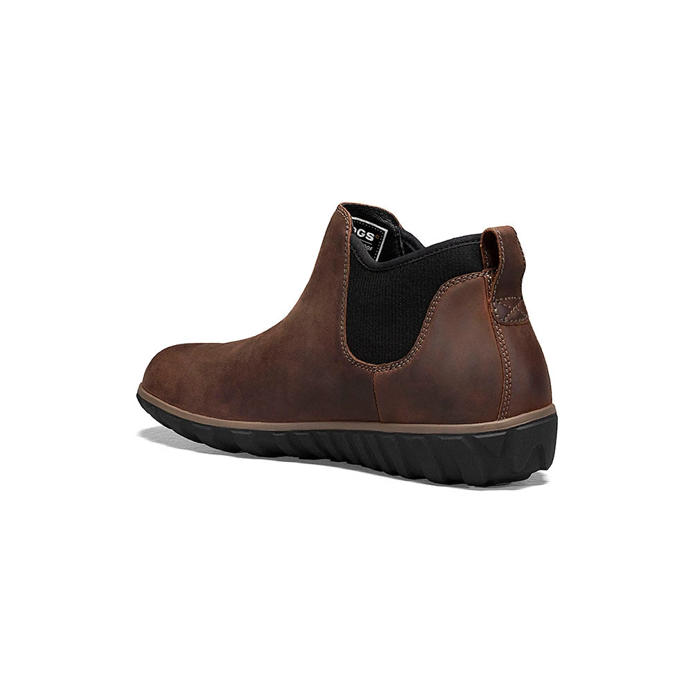 'BOGS' Men's Classic Casual Chelsea WP Pull On - Brown - Image 6