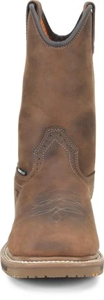 'Carolina' Men's 10" Anchor WP Comp Toe - Crazy Horse Tan - Image 3
