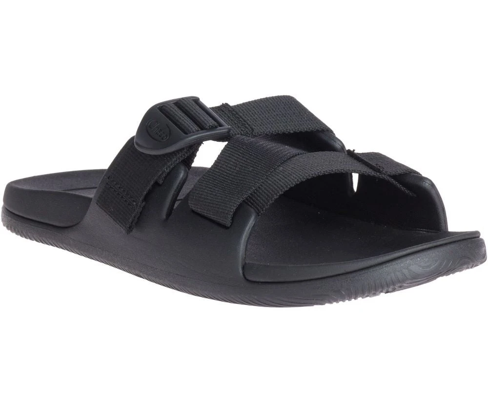 'Chaco' Women's Chillos Slide Sandal - Black - Image 6