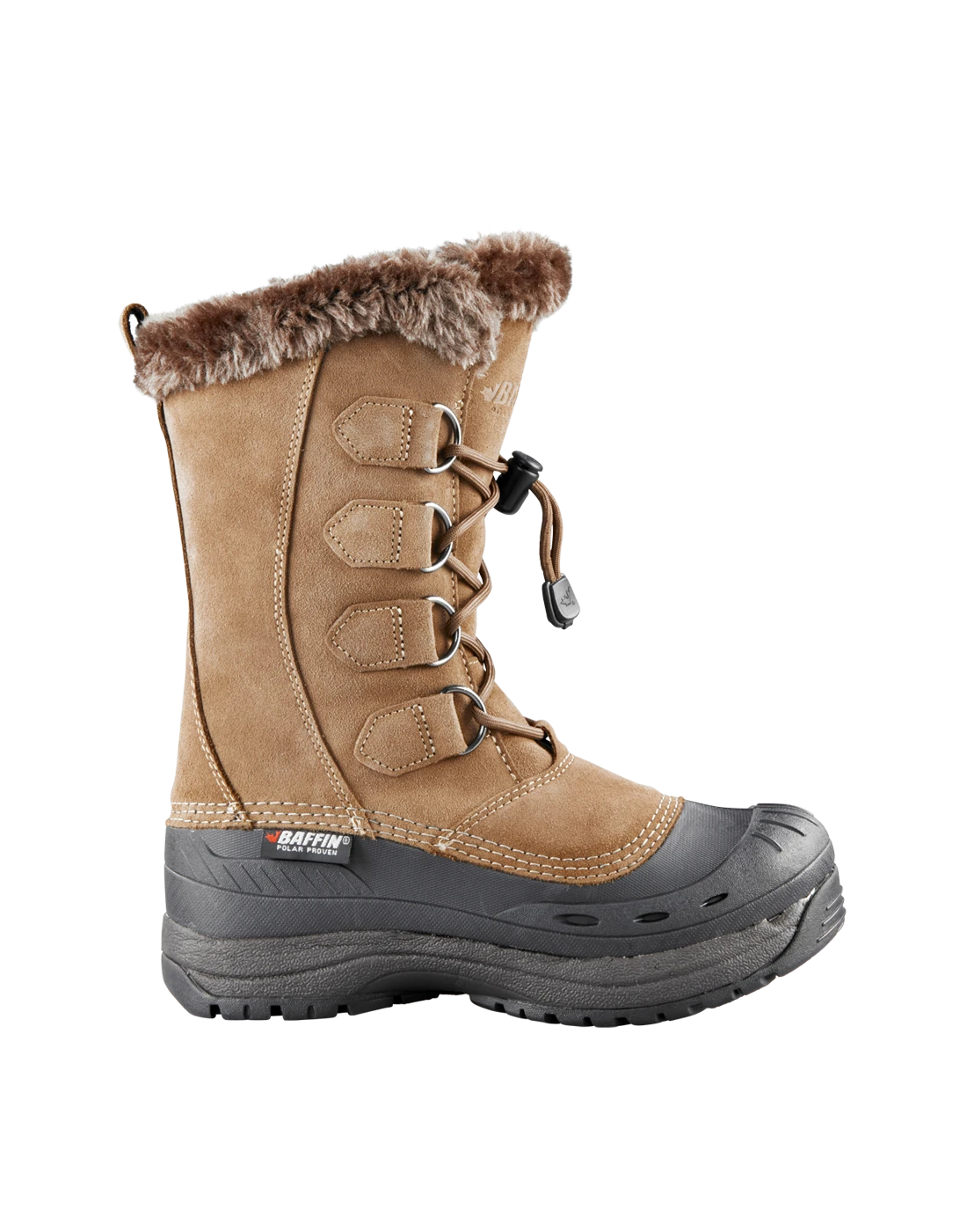 'Baffin' Women's 11" Chloe Insulated WP Boot - Taupe - Image 7