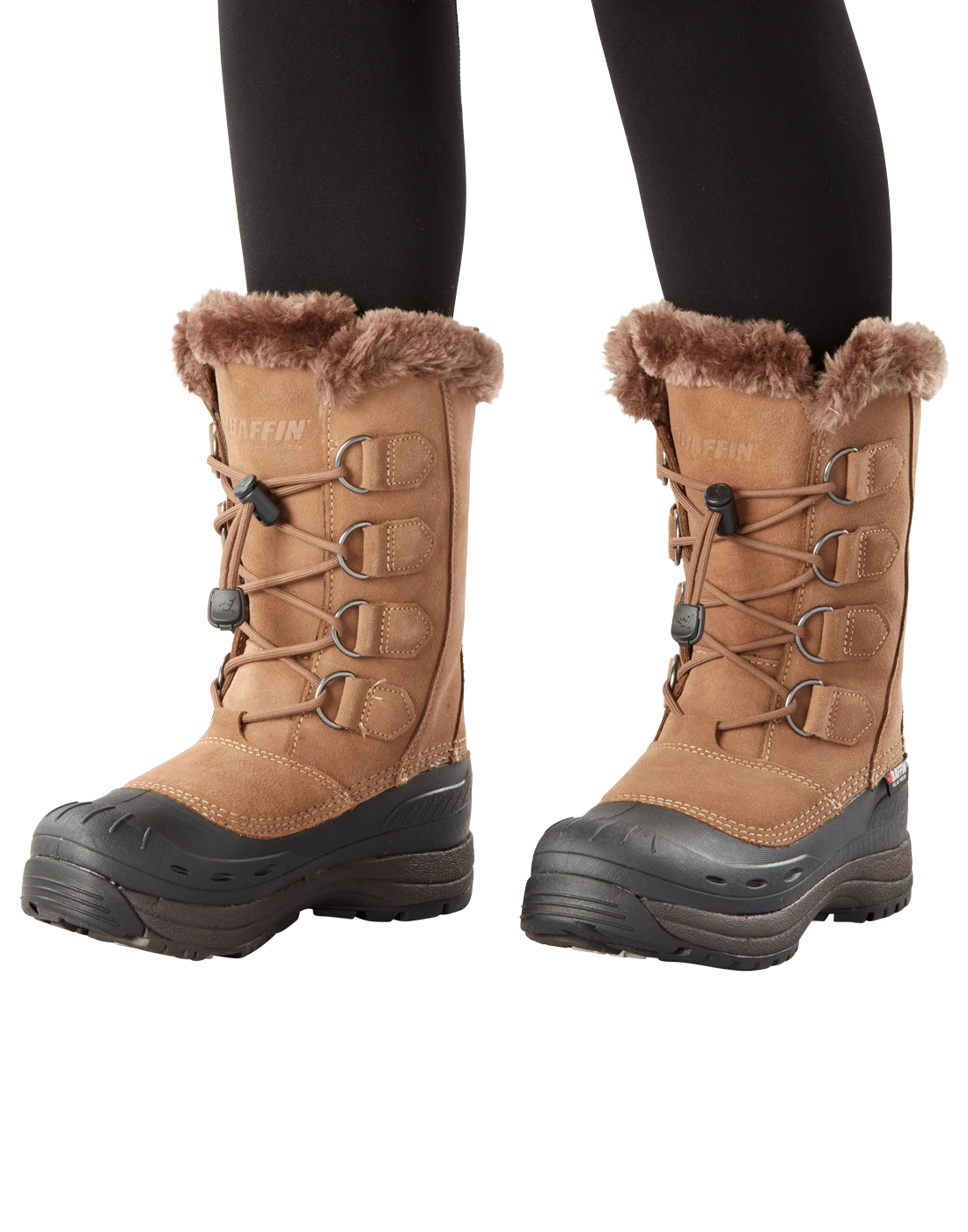 'Baffin' Women's 11" Chloe Insulated WP Boot - Taupe - Image 6