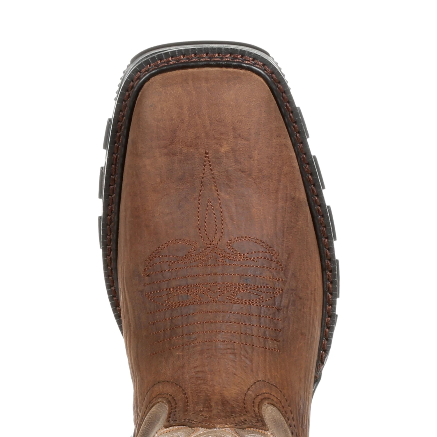 'Durango' Men's 11" Maverick XP Western Work Square Toe - Brown / Tan - Image 3