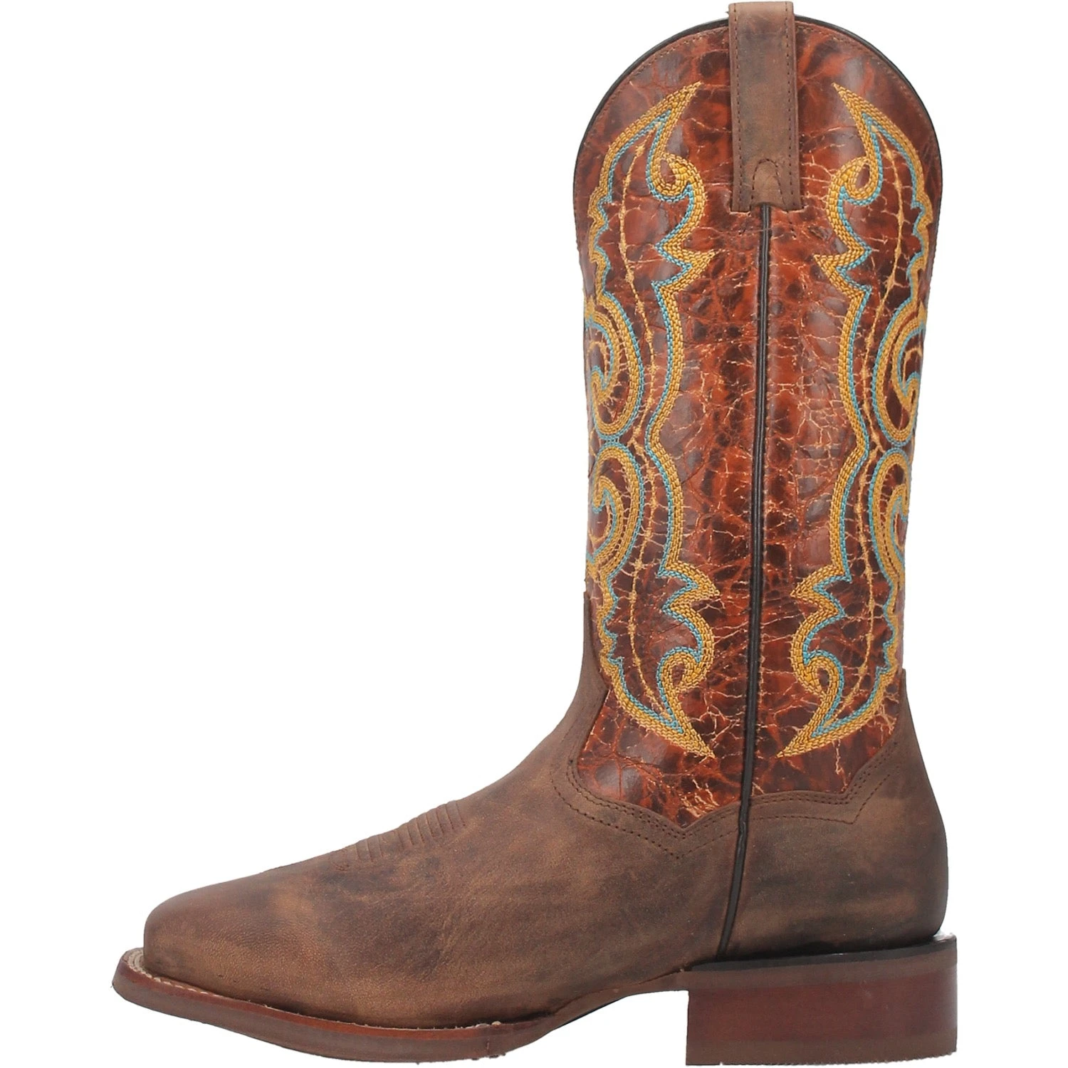 'Dan Post' Men's 13" Bullhead Western Square Toe - Rust - Image 6