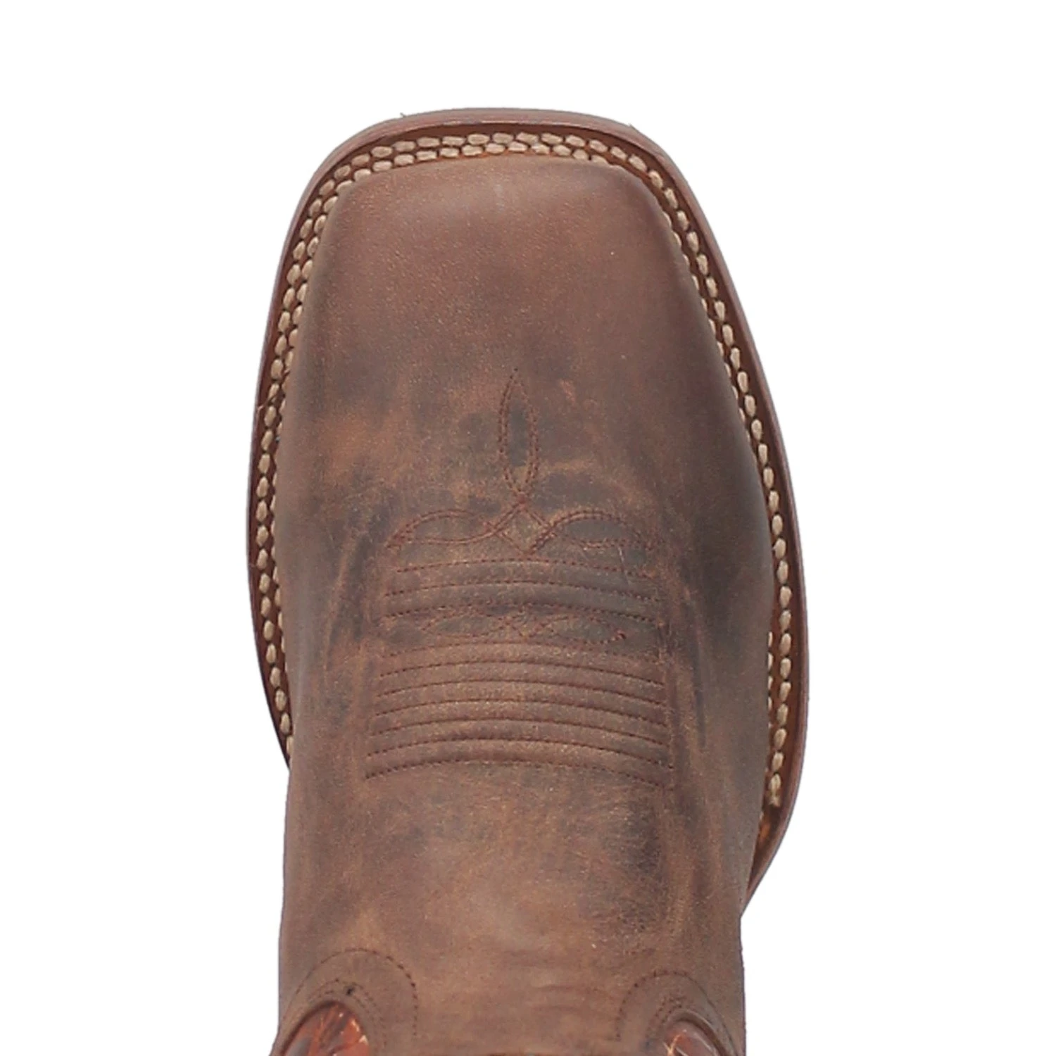 'Dan Post' Men's 13" Bullhead Western Square Toe - Rust - Image 2
