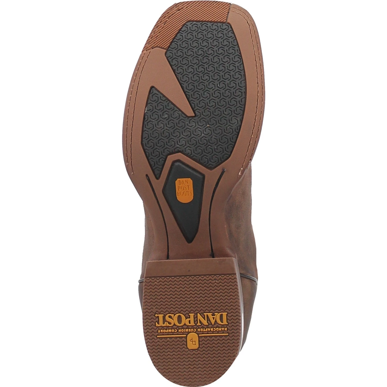 'Dan Post' Men's 13" Bullhead Western Square Toe - Rust - Image 3