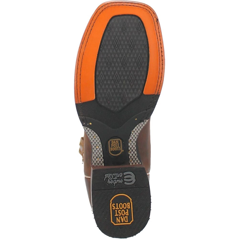 'Dan Post' Men's 13" Bellamy Square Toe - Tan / Bone - Image 3