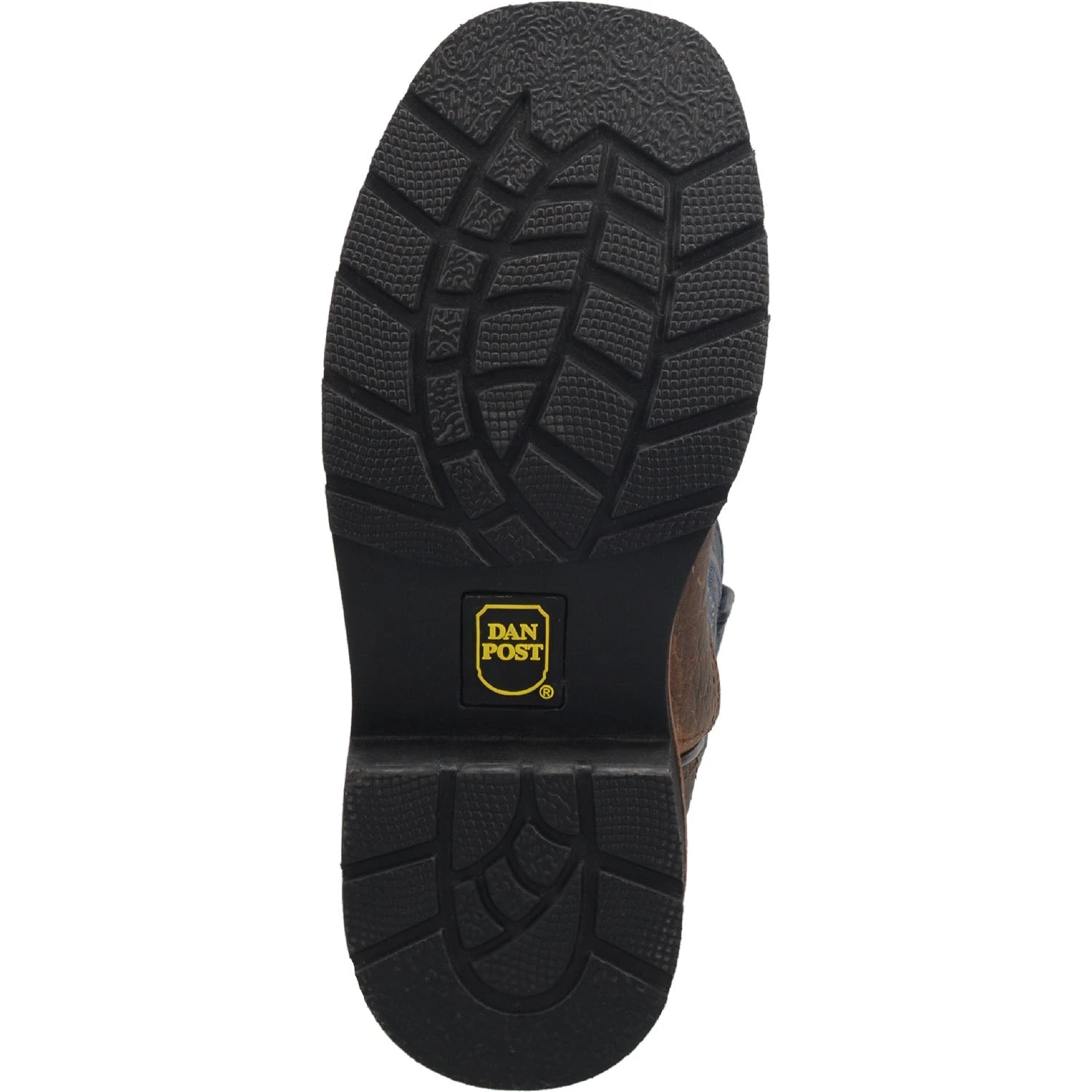 'Dan Post' Kids' 8" Brantley Western - Brown / Blue (Sizes 8.5C-3Y) - Image 4