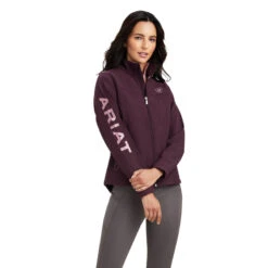 'Ariat' Women's New Team Softshell Jacket - Mulberry Heather