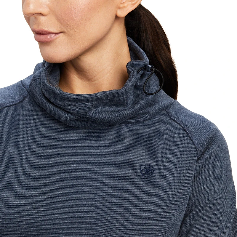 'Ariat' Women's Canny Top - Navy Eclipse - Image 2