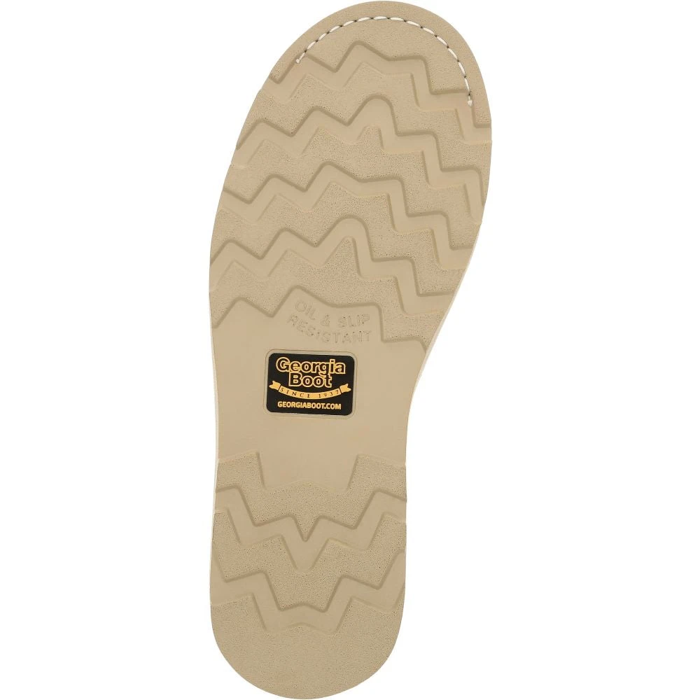 'Georgia Boot' Men's 8" Wedge Moc Toe EH Soft Toe - Brown - Image 3