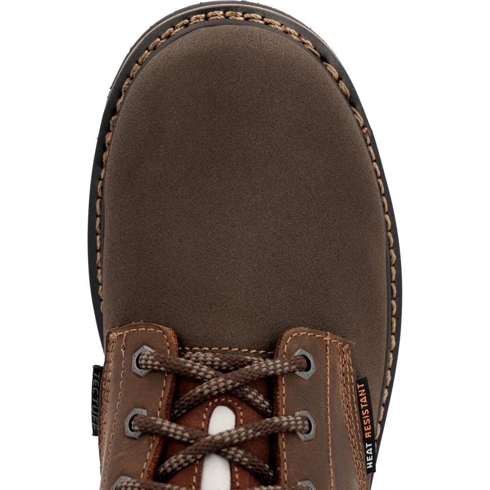 'Georgia Boot' Men's 8" AMP LT Poser EH Wedge Soft Toe - Brown - Image 2