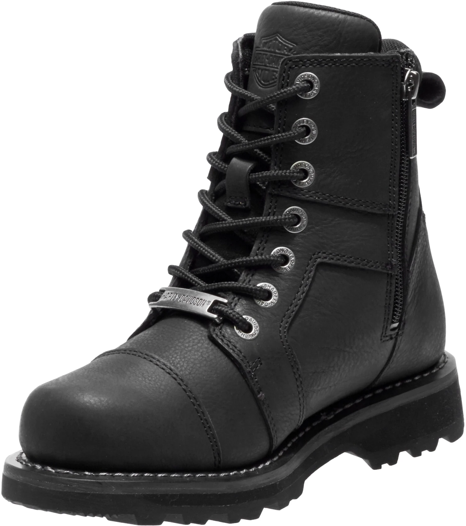 'Harley Davidson' Women's 5.5" Oakleigh Leather - Black - Image 4