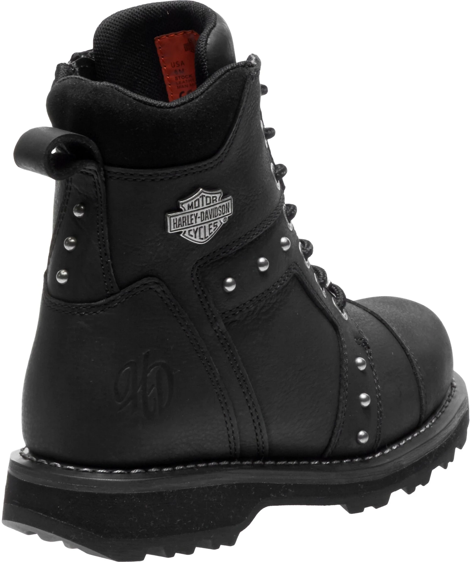 'Harley Davidson' Women's 5.5" Oakleigh Leather - Black - Image 8